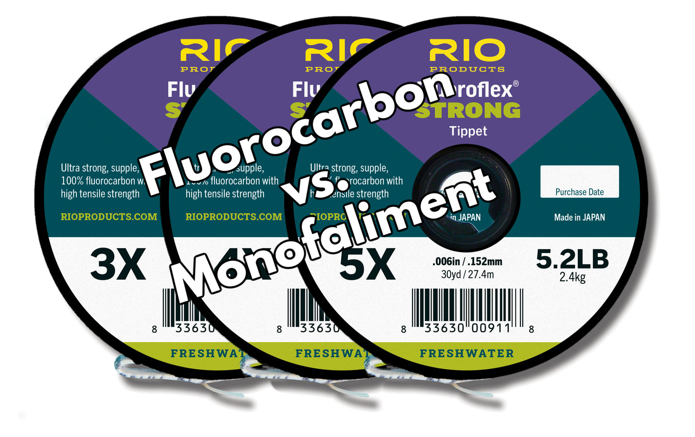 Fluorocarbon Tippet vs Monofilament Tippet