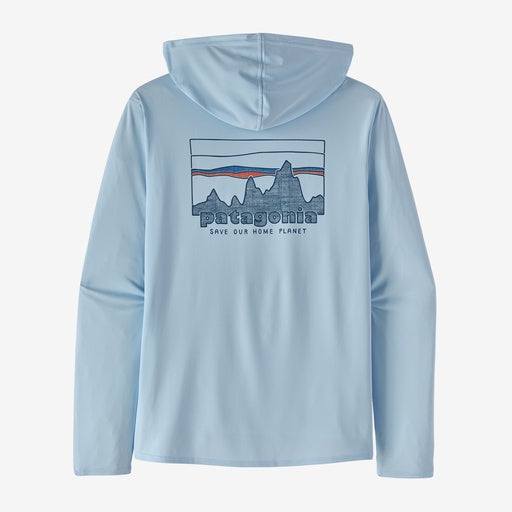 Patagonia M's Cap Cool Daily Graphic Hoody-Chilled Blue
